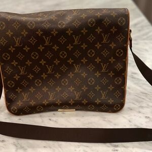 ** SOLD **. Louis Vuitton Monogram Abbesses Messenger